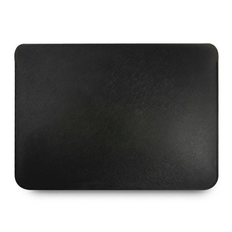 Guess GUCS13PUSASBK Saffiano Script puzdro na 13" notebook, čierne