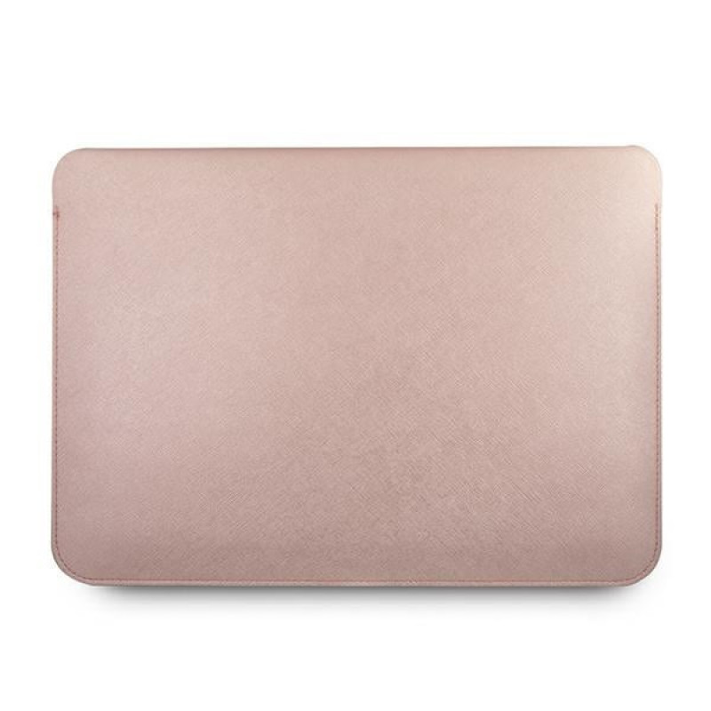 Guess GUCS13PUSASPI Saffiano Script puzdro na 13" notebook, ružové