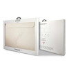 Guess GUCS13PUSASLG Saffiano Script puzdro na 13" notebook, zlaté