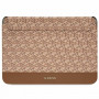Guess GUCS14HGCFSEW puzdro na notebook 14", GCube Stripes, hnedé