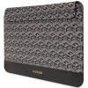 Guess GUCS14HGCFSEK puzdro na notebook 14 palcov, GCube Stripes, čierne