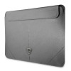 Guess GUCS14PSATLG puzdro na notebook 13/14 palca, Saffiano Triangle, strieborné