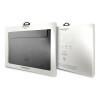 Guess GUCS16PSATLG puzdro na notebook 16", Saffiano Triangle, strieborné
