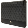 Guess GUCS14PS4SGK puzdro na notebook 14 palcov, 4G Stripe Metal Logo, čierne