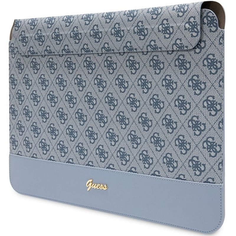 Guess GUCS14PS4SGB puzdro na notebook 14", 4G Stripe Metal Logo, modré