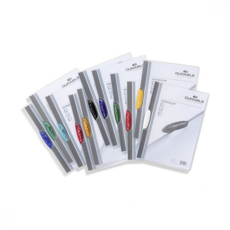 Durable SWINGCLIP 30 A4 zakladač na spisy 226000, priehľadný (25 ks)