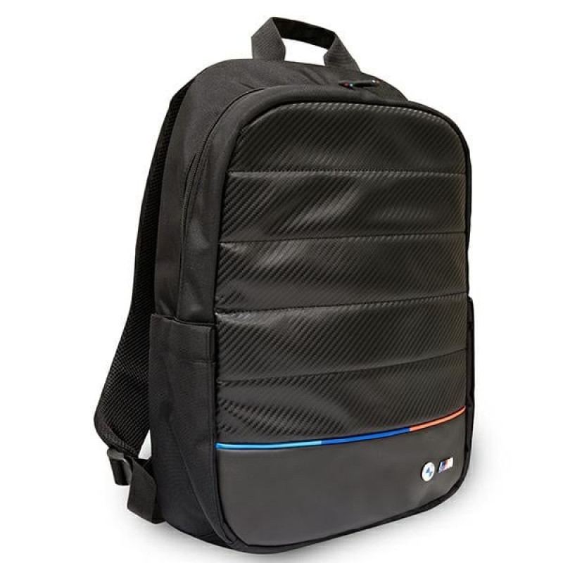BMW BMBP15COCARTCBK batoh 16", Carbon Tricolor, čierny