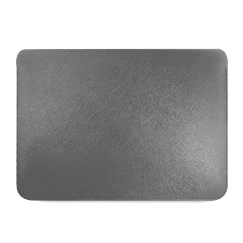 Karl Lagerfeld KLCS16PISFG puzdro na notebook 16", Saffiano Ikonik Karl, strieborné