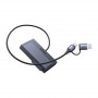 Ugreen D320 adaptér M.2 NVMe/SATA, USB 3.2, USB-A/USB-C, 10 Gbps