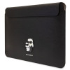Karl Lagerfeld KLCS14SAKCPMK puzdro na notebook 14", čierne, Saffiano Karl&Choupette