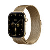 Apple Watch Series 12 GPS + Cellular 46 mm puzdro z titánu Radiant Gold s náramkom Milanese Loop Radiant Gold, M/L