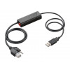HP Poly APU-76 elektronický hook-switch adaptér pre headsety, TAA compliant (85R00AA)