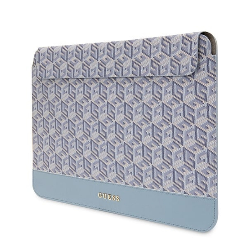 Guess GUCS16HGCFSEB puzdro na notebook do 16", GCube Stripe, modré