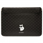 Karl Lagerfeld KLCS14SAKHPCK puzdro na notebook pre 14", čierne, Saffiano Monogram Choupette