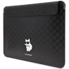 Karl Lagerfeld KLCS14SAKHPCK puzdro na notebook pre 14", čierne, Saffiano Monogram Choupette