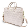 Taška na notebook Guess GUCB15QLPK 15", ružová, Quilted