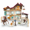 Schleich Horse Club Lakeside Villa & Paddock hracia sada 42785