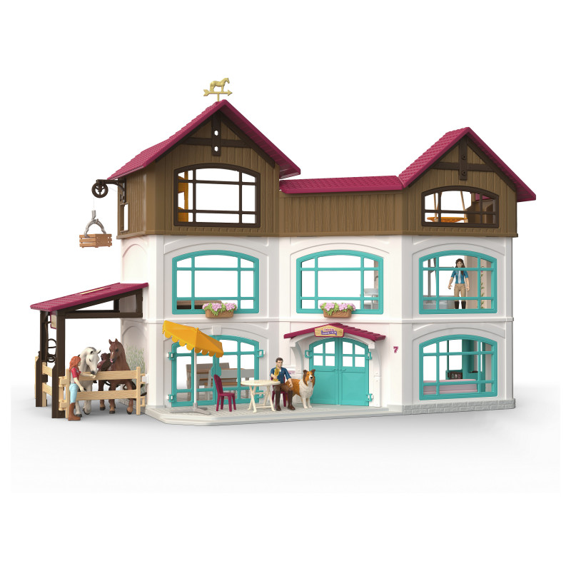 Schleich Horse Club Lakeside Villa & Paddock hracia sada 42785