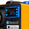 Extralink EX.82924 Olejový vzduchový ohrievač s dmychadlom Webasto 8 kW, 12/24 V, Bluetooth