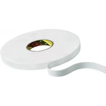 3M 9508W obojstranná polyetylénová penová páska, 66 m x 19 mm, biela, 0,8 mm hrúbka, modifikované akrylové lepidlo, 1 rolka KT777306350