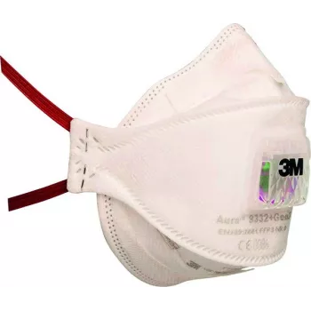 3M Aura 9332+ GEN3 FFP3 NR D jednorazová ochranná maska s ventilom Cool Flow