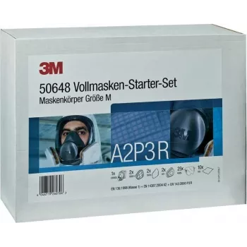 3M celoobličejová maska štartovacia sada 6000 série Medium s A2P2 filtrami (DE272919916)