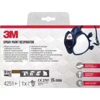 3M polomaska 4251+BC1 modrá (4251+BC1)