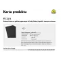 Klingspor PS11A P2000 vodovzdorný brúsny papier, 50 listov
