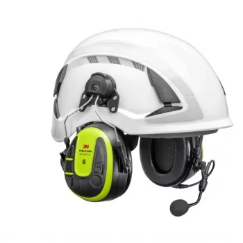 3M Peltor WS Alert X MRX21P3E3WS7 Bluetooth prilbová súprava s 30 dB SNR, vysoko viditeľná žltá