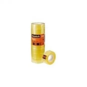 3M Scotch 508 priehľadná lepiaca páska, 19 mm x 33 m, trhacia rukou 5081933