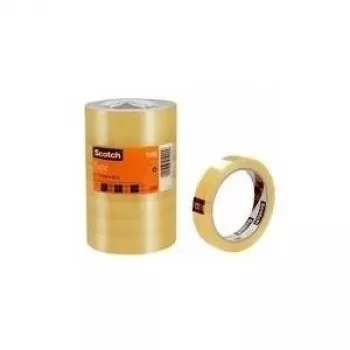 3M Scotch 508 transparentná lepiaca páska, 19 mm x 66 m, trhacia rukou 5081966