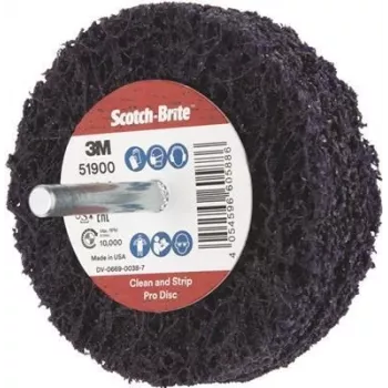 3M Scotch-Brite XT-ZS Pro hrubý čistiaci kotúč 100x13mm s 6mm stopkou SXCRS 7100192709