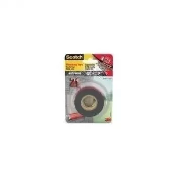 3M Scotch obojstranná montážna páska, 19 mm x 1,5 m, extra silná, sivá, udrží 6 kg na 30 cm 40021915
