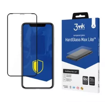 3MK Apple iPhone 11 Pro Max Black HardGlass Max Lite ochranné sklo na displej