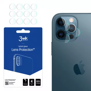 3MK Apple iPhone 12 Pro ochrana objektívu tvrdené sklo ochrana objektívu fotoaparátu