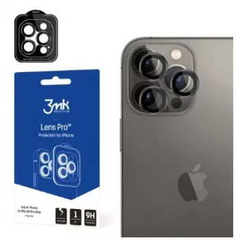 3MK Apple iPhone 14 Pro/14 Pro Max Lens Protection Pro grafitová