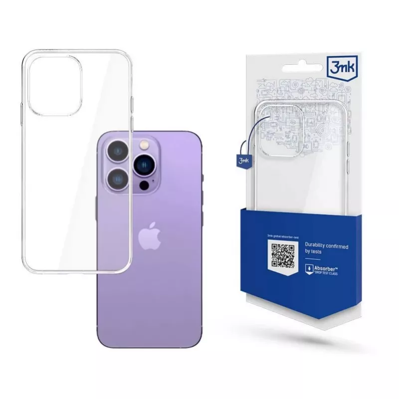 3MK Apple iPhone 14 Clear puzdro transparentné