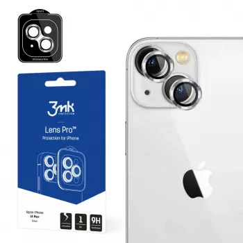 3MK iPhone 14 Pro Max Lens Protection Pro strieborná