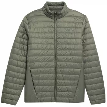 4F pánska páperová bunda M084 olivová 4FSS23TDJAM084 44S