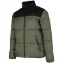 4F pánska khaki prešívaná bunda H4Z22 KUMP005 43S