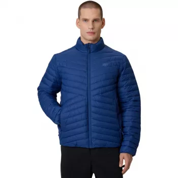 4F pánska ľahká prechodná bunda M0853 Navy Blue veľkosť S