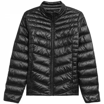 4F dámska Deep Black syntetická páperová bunda H4Z21 KUDP002 20S