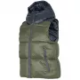 4F dámska khaki prešívaná vesta H4Z22 KUDP004 43S veľkosť S