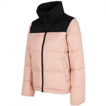 4F dámska lyžiarska bunda H4Z22 KUDP014 Powder Coral