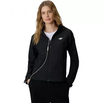 4F dámska softshellová bunda F546 Deep Black 2XL