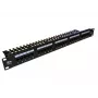 A-LAN Alantec PK012 Patch Panel 1U 24-Port RJ45 Cat.5e UTP čierny