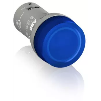 ABB CL2-502L modrá LED indikačná lampa 24V AC/DC, montáž 22mm 1SFA619403R5024