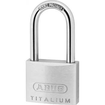 ABUS 64TI/40HB40 KD Titalium visiaci zámok, rovnako uzamykateľný, vysoký strmeň, bezpečnostná trieda 5