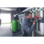 ABUS 74/40HB38 Rouge izolovaný Lockout Tagout visiaci zámok červený s 1 kľúčom, 6,5 mm strmeň