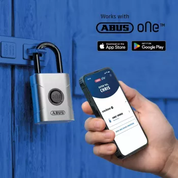 ABUS Security-Center ABEO10010 Bluetooth visiaci zámok, strieborný